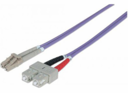 Optický kabel Intellinet Network Solutions LC - SC 2m fialový (750929)