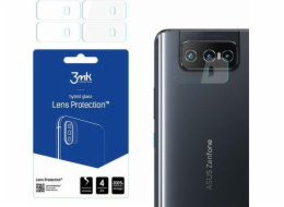 Hybridní sklo 3MK pro objektiv fotoaparátu 3MK Ochrana objektivu Asus Zenfone 8 Flip 5G [4 PACK]