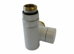SCHLOSSER Zpětný ventil pro montáž elektrického ohřívače levý M22x1,5x15mm - 605000005