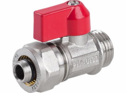 Perfexim MINI 1/2 kulový ventil s Pex/AlPex trubkovou spojkou a ucpávkou (01-019-1000-001)