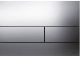 TECE čtvercové splachovací tlačítko na WC, lesklý chrom (9240831)