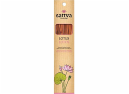 Sattva Sattva Natural Indian Incense natural Indian Lotus vonná tyčinka 15 ks | DOPRAVA ZDARMA OD 250 PLN