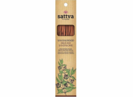 Sattva Sattva Natural Indian Incense přírodní indická vonná tyčinka Santalové dřevo 15 ks | DOPRAVA ZDARMA OD 250 PLN