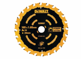 Kotoučová pila Dewalt Wood 165x20mm 24 zubů. - DT10300