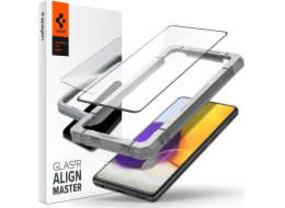 Spigen TEPLENÉ SKLO SPIGEN ALM GLASS FC GALAXY A52 LTE/5G ČERNÉ