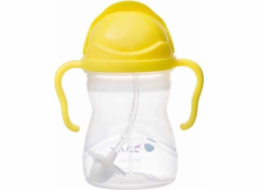 B.Box Inovativní láhev na vodu se slámou Lemon New 240ml 6m+ B.Box