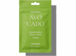Rated Green RATED GREEN_Avocado vyživující kúra na pokožku hlavy s avokádem a banánem 50ml