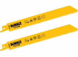 Dewalt pilový list do šavle 152mm, TCT/HM slinutý karbid univerzální 2 kusy (DT2332-QZ)