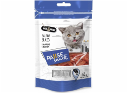 Hau&Meow Pausesnack pamlsek pro kočky, kousky lososa 60g