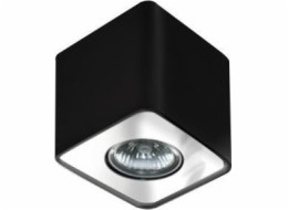 Stropní svítidlo Azzardo Azzardo Nino 1 AZ0736 FH31431S Stropní svítidlo Plafon 1x50W GU10 černá / chrom + LED žárovka za 1 PLN ZDARMA!