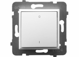 ZSE Ospel SA ARIA Dvoupólový vypínač bílý LP-11U/m/00
