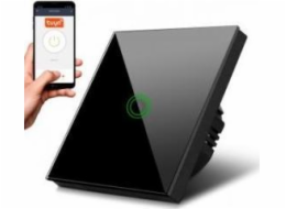 Jednodotykový spínač světel Wi-Fi SMART MCE715B Black