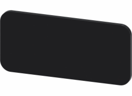 Vložka nebo samolepicí štítek 12,5 x 27 mm černá bílá písmena bez nápisu pro vlastní popis 3SU1900-0AC16-0AA0