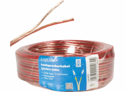 LogiLink reproduktorový kabel 2x0,75 mm2, 10m