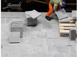 Juweela: Dlažební deska - tmavě šedá - čtvercová (420 ks)
