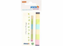 Záložky Stickn Index. směs papíru 6 barev neon Eco (242349)