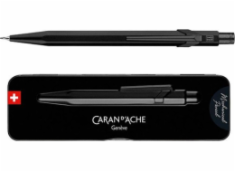 Mechanická tužka Caran d`Arche CARAN D'ACHE 844 Black Code, v krabičce, černá