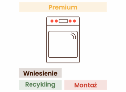 Instalace trouby COMFORT (přenesení, demontáž starého zařízení, připojení, vybalení, recyklace)