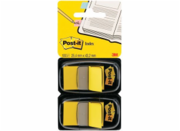 Post-it Indexing tab 680-Y2EU, 25mmx43mm, žlutá, 2 x 50ks (3M0835)