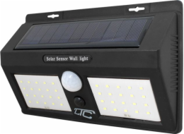 LTC nástěnné svítidlo LTC LED solární svítidlo 40xSMD 8W, 1000lm, 1200mAh PIR + solární panel.