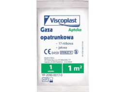 3M gáza s bavlnou 17 vláken. 1 m2 1 kus.