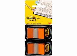 Post-it Indexing Tabs 680-O2EU Standard 2 Pack, Orange, 2 pieces (3M0953)