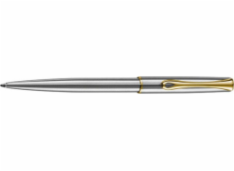 Diplomat DIPLOMAT Traveler zasouvací kuličkové pero, ocel/zlato