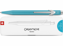 Caran d`Arche CARAN D'ACHE 849 Colormat-X kuličkové pero, M, v krabičce, tyrkysové