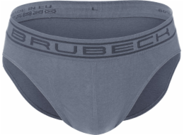 Brubeck BE00290A Pánské slipy COMFORT COTTON ocel L