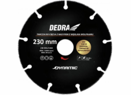 Dedra kotouč na řezání dřeva, plastů 230mm/22,2 (HR1006)