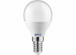 GTV LED žárovka E14 8W B45 SMD2835 4000K 700lm LD-SMNB45B-80