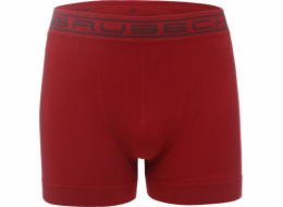 Brubeck BX00501A Klasické pánské boxerky COMFORT COTTON tmavě červené M