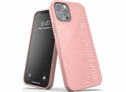 Kompostovatelné pouzdro Dr Nona SuperDry Snap pro iPhone 12/12 Pro růžové/růžové 42621