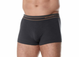 Brubeck BX10870 Pánské boxerky ACTIVE WOOL graphite M