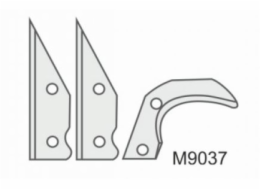 Dedra Čepele na bezpečnostní nůž M9027 3 ks. - M9037