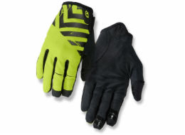 GIRO DND cyklistické rukavice černé a zelené, XXL (GR-7085559)