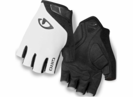 GIRO JAG cyklistické rukavice bílá černá velikost M (GR-7059031)