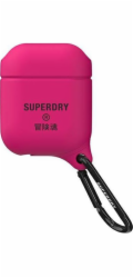 Superdry SuperDry AirPods Cover Voděodolný růžový/růžový