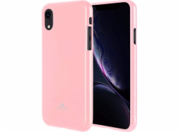 Pouzdro Mercury Jelly Case iPhone 11 Max světle růžové / růžové