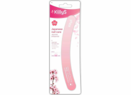 Killy`s KILLY S_Japanese Nail Care pilník na nehty banán 180/240 růžový