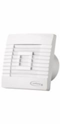 airRoxy nástěnný ventilátor 100mm 15W s gravitační klapkou, pohybový senzor pRestige 100ZG - 01-029