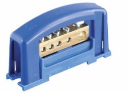 Pawbol Ochranná svorka 1x25, 4x10 modrá s krytem pro lištu TH35 (E.4124P)