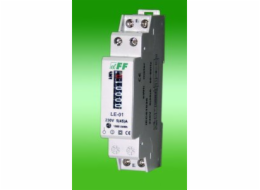 F&F 1fázový elektroměr 5/45A 230V s válcovým displejem LE-01