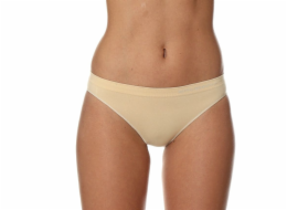 Dámské bikinové kalhotky Brubeck Comfort Cotton, béžové, velikost L (BI10020A)
