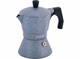 Kávovar Kamille Italský kávovar, granitový kávovar, 450 ml