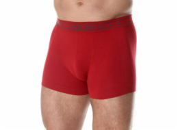 Brubeck BX00501A Klasické pánské boxerky COMFORT COTTON tmavě červené L