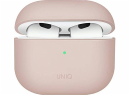 Uniq UNIQ Lino Apple AirPods 3 silikonové pouzdro růžové/červené růžové
