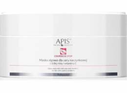 APIS APIS Couperose-Stop Algae Mask maska na řasy pro cévní pokožku s divokou růží a vitamínem C 100g | DOPRAVA ZDARMA OD 250 PLN