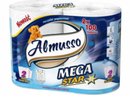 Almusso Mega 2-vrstvý papírový ručník, 2 ks.