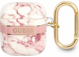 Kryt AirPods GUESS Guess GUA2HCHMAP růžový/růžový Marble Strap Collection